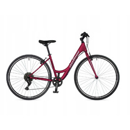 Rower damski crossowy Author Thema 17" Metallic Red