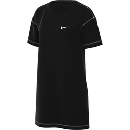 Nike Womens Dress Sportswear Swoosh, Black/White/White, DM6191-010, M