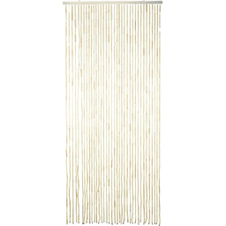 Ambiance Zasłona bambusowa na drzwi, 90 x 200