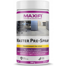 Maxifi Master Pre-Spray proszek do prania tapicerki materiałowej