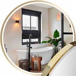 Rea LUSTRO ŚCIENNE LED 90cm MMJ Złote