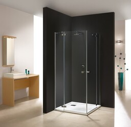 SANPLAST 600-271-1520-38-401 Kabina natryskowa D2-W/TX5b-120-S sbW0 srebrny błyszczący