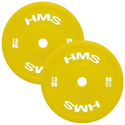 Talerz Olimpijski Pe 2 X 1.5 Kg Hms