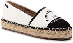 Espadryle KARL LAGERFELD KL80108 Biały