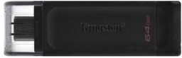 Kingston FLASH 64GB USB-C 3.2 Gen1 DataTraveler 70