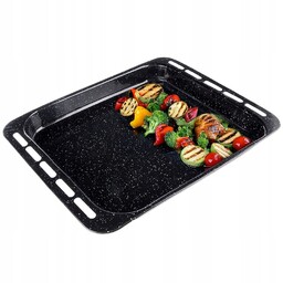 Blacha Emaliowana stalowa do pieczenia piekarnika uniwersalna 45,5x36x5