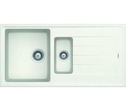 Schock ELEMENT D-150 Granitowy Biały alpejski Zlewozmywak prostokątny
