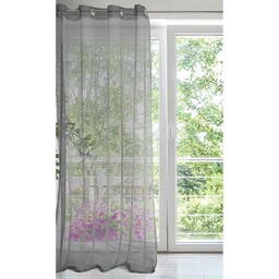 Eurofirany Firana 140x250 Anika siatka srebrna gotowa