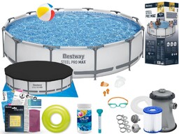 Basen Bestway 366x76 Ogrodowy Stelażowy 56416 16w1