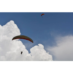 Lot paralotnią - Katowice - 20 minut