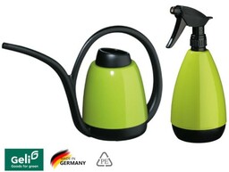 ZESTAW : KONEWKA 1,4L +SPRYSKIWACZ /ZRASZACZ 0.9L zielony