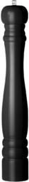 Hendi Młynek do pieprzu z drewna Ø65x(h)415mm, czarny
