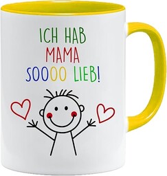 Jungle Mug Ich hab Mama sooo lieb, słodki