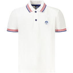 NORTH SAILS POLO KRÓTKI RĘKAW DZIECIĘCE BIAŁE
