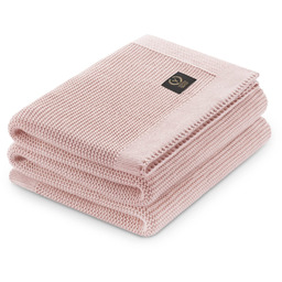 Yosoy Kocyk bawełniano-bambusowy 80x100 Monaco Powder Pink