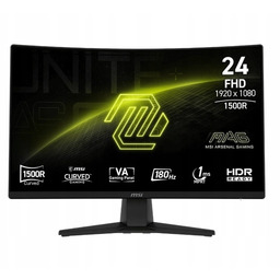 Zakrzywiony Monitor Msi Mag 242C 23,6'' Full Hd