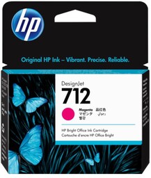 Tusz HP 712 / 3ED68A Magenta do ploterów