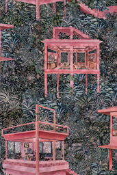 Tapeta dekoracyjna Arte Decors&Panoramiques Palafitas Amazonia A97580