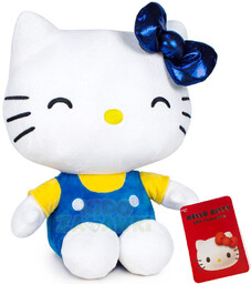 Hello Kitty Maskotka Granatowa Pluszowa Oryginał 50 urodziny