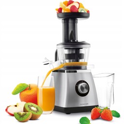 Wyciskarka wolnoobrotowa pionowa Do Soków 0,8L 400W czarna