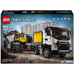 Lego Technic Ciężarówka Volvo Fmx i koparka EC230