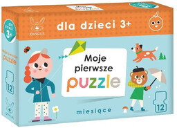 Dla Dzieci 3+ Moje pierwsze Puzzle. Miesiące -