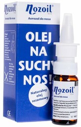 Nozoil nawilżający i natłuszczający spray do nosa, 10
