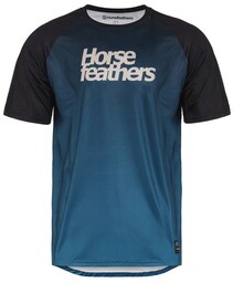 t-shirt męski HORSEFEATHERS QUANTUM BIKE JERSEY Ink Fade