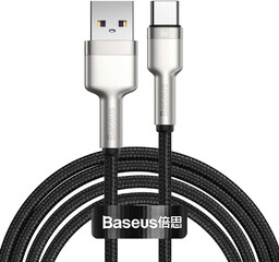 Kabel 2M Baseus mocny przewód nylonowy Cafule Metal