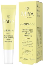 MIYA EyeSUNshine rozświetlające serum pod oczy SPF 50