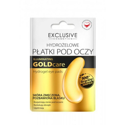 EXCLUSIVE COSMETICS Goldcare Illuminating Płatki hydrożelowe pod oczy