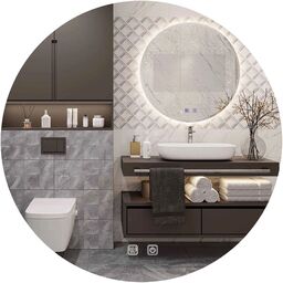 LUSTRO ŚCIENNE LED 90cm HZJ090