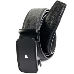 Pierre Cardin męski pasek do spodni skórzany klamra