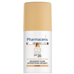 PHARMACERIS F Fluid Intensywnie Kryjący "03" z SPF20