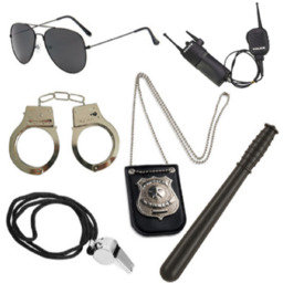 Zestaw policjant - 6 elementów