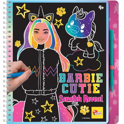 Lisciani Barbie Sketchbook Cutie Scratch Reveal 304-12433 (miękka
