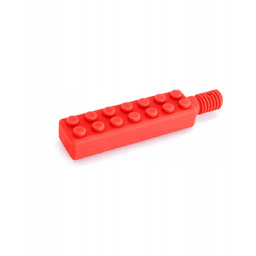 Końcówka do wibratora logopedyczne Brick Tip - Czerwony