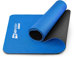 Mata fitness TPE 0,6cm - niebieska