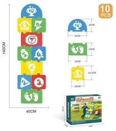 Gra w klasy puzzle piankowe 10el - Icom