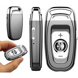 Ukryty Mini Dyktafon Kluczyk Brelok Klips 16GB Hd