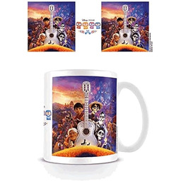 Pyramid MG24919 Coco gitara kubek do kawy, porcelana,