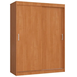 Edinos Klasyczna szafa przesuwna z półkami i drążkiem