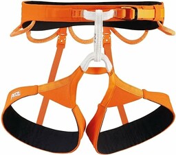 PETZL HIRUNDOS, Uprząż Unisex-Dorosły, Pomarańczowy, M