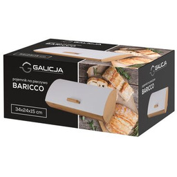Pojemnik na pieczywo BARICCO biały