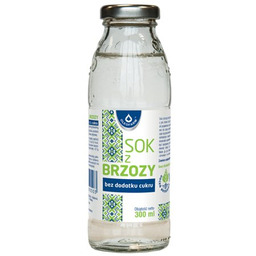 Sok z brzozy bez dodatku cukru, 300 ml