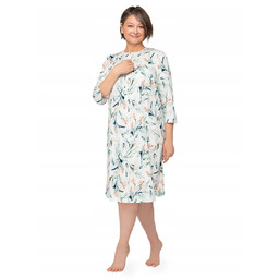 Martel biała BAWEŁNIANA koszula nocna długi rękaw r.