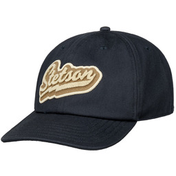 Czapka Retro Cotton Dad Hat by Stetson, ciemnoniebieski,