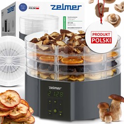Suszarka Spożywcza Zelmer Do Owoców Warzyw Ziół Duża
