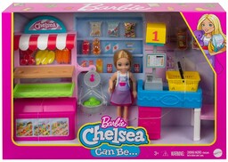 Barbie Chelsea Możesz być- Sklepik Zestaw + Lalka