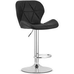 Edinos Czarny skórzany hoker K4-F08